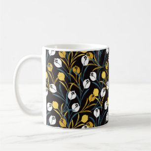 Mug Élégant motif floral de Tulipe