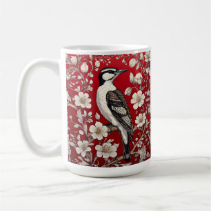Mug Élégant Pic Floral William Morris Inspiré