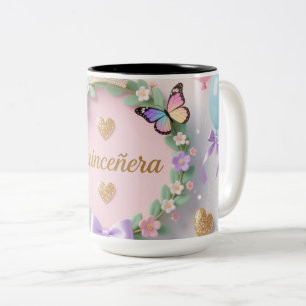 Mug Élégant pour Quinceañera – Cadeau d'anniversai