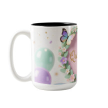 Mug Élégant pour Quinceañera – Cadeau d'anniversai