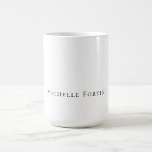 Mug Élégant Simple Minimaliste