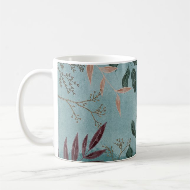 Mug Élégant Tropical Botanical (Gauche)