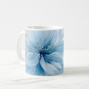 Mug Elégante aquarelle à fleurs florales d'Aquarelle