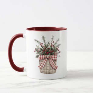 Mug Élégante ferme Pays Noël Personnalisé