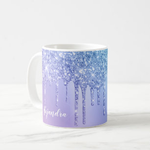 Mug Elégante gouttelettes de parties scintillant él