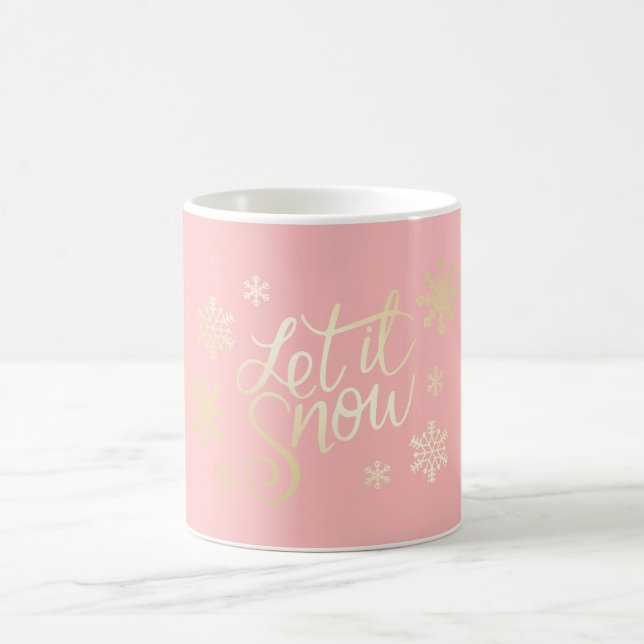 Mug Elégante Parties scintillant Or Mignonne Laisser I (Centre)