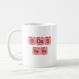 Mug Élément de tableau périodique de Babe de la boîte