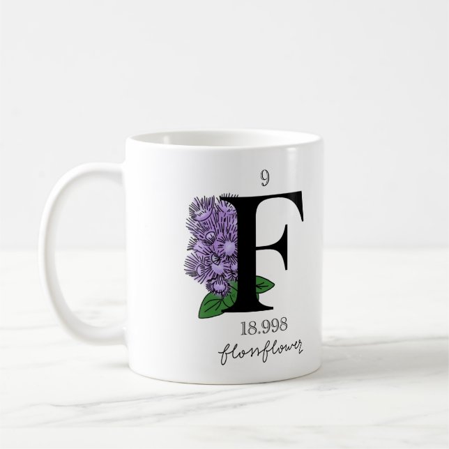 Mug Élément floral fluorure (Gauche)