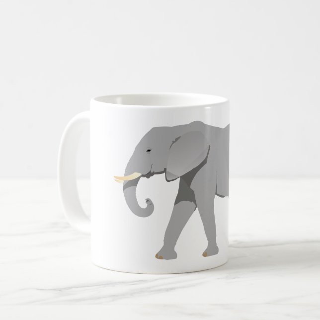 Mug Éléphant (Devant gauche)