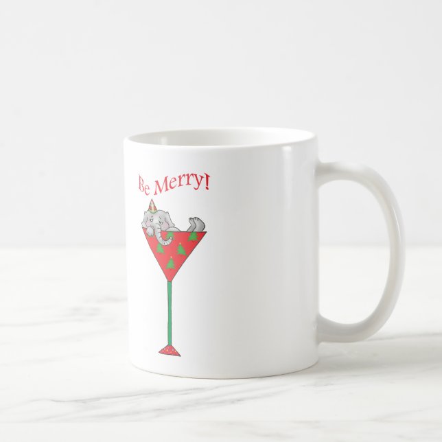 Mug Éléphant Pompette-tini's (Droite)
