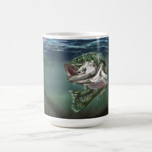 Mug Éleuré Dans Les Basses À Grande Bouche