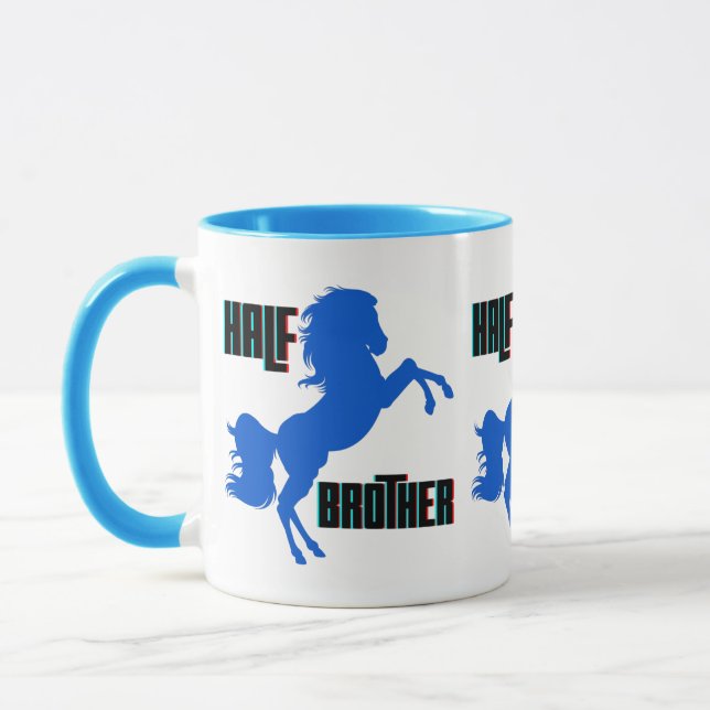 Mug Élevage du cheval demi-frère (Gauche)