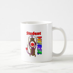 Mug Élève-infirmière de singe de chaussette