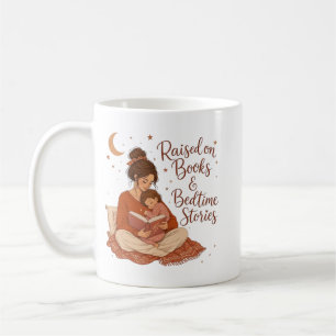 Mug Élevé par les livres et les histoires du coucher