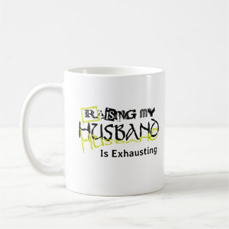 Mug Élever Mon Mari Épuise Une Femme Drôle Qui Dit :