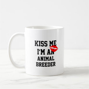 Mug Éleveur d'Animaux Embrassez-Moi