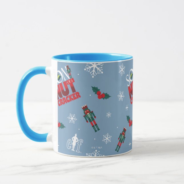 Mug Elf "Fils d'un Noisette" Motif d'hiver (Gauche)