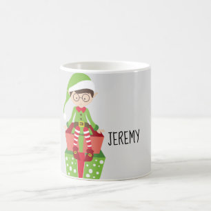 Mug Elfe Capricieux Noël Personnalisé