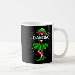 Mug Elfe dansant Noël Famille assortie Femmes Filles