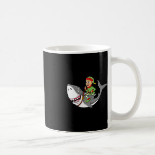 Mug Elfe équitation requin Noël Garçons Filles Enfants