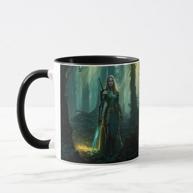 Mug Elfe Gardien du royaume enchanté (Gauche)