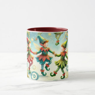 Mug Elfes dansants fantaisistes