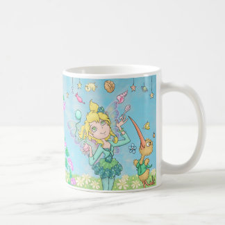 Mug Elfleda-Fae et Kiwi-Lutin jonglent et bouillonnent
