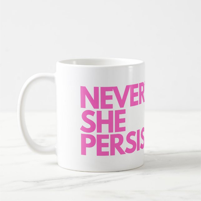 Mug Elle A Néanmoins Persisté (Gauche)