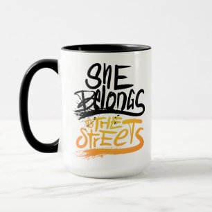 Mug elle appartient à la rue, Unique Place