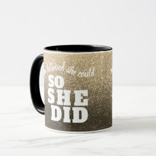 Mug Elle Croyait Qu'Elle Pourrait Éclairer La Parties 