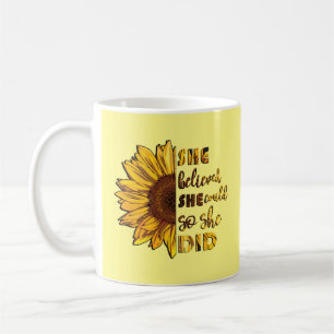 Mug Elle Croyait Qu'Elle Pouvait Le Faire.   Tournée