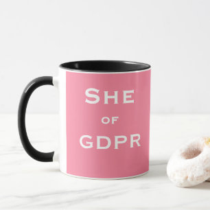 Mug Elle du surnom femelle drôle de protection des