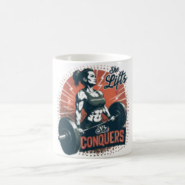 Mug Elle Souffle, Elle Conquète