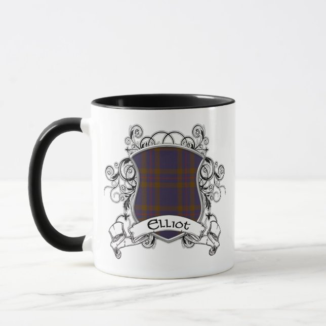 Mug Elliot Tartan Shield (Gauche)