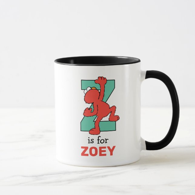 Mug Elmo Alphabet | Z TURQUOISE (Droite)