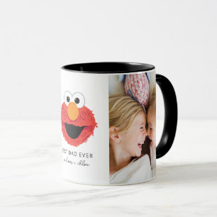 Mug Elmo Big Face   Meilleur papa - Photo