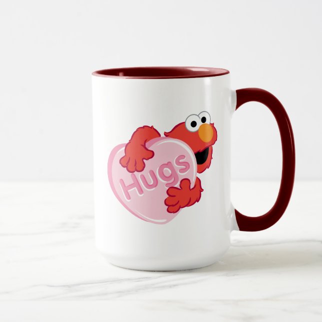 Mug Elmo "Hugs" Valentine Heart Candy (Droite)