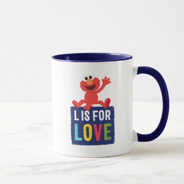 Mug Elmo | L est pour l'amour (Droite)