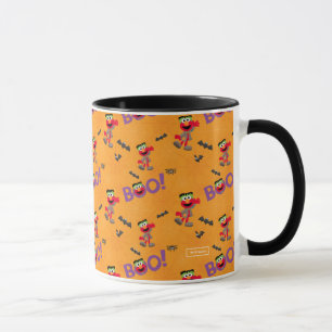 Mug Elmo Motif Halloween Boo