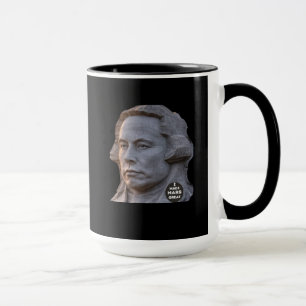 Mug Elon Mount Rushmore Trump Musk unisex