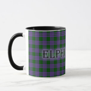 Mug Elphinstone Tartan au nom de famille