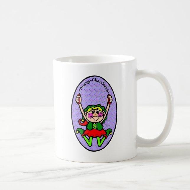 Mug Elve de Noël (Droite)