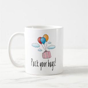 Mug Emballez vos sacs et partons en vacances