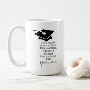 Mug Embarquez sur votre "Grate" Aventure Cheesy Gradua