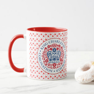 Mug Emblème de couronnement du roi Charles III