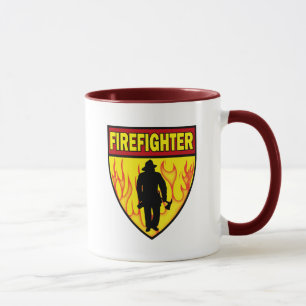 MUG EMBLÈME DE SAPEUR-POMPIER