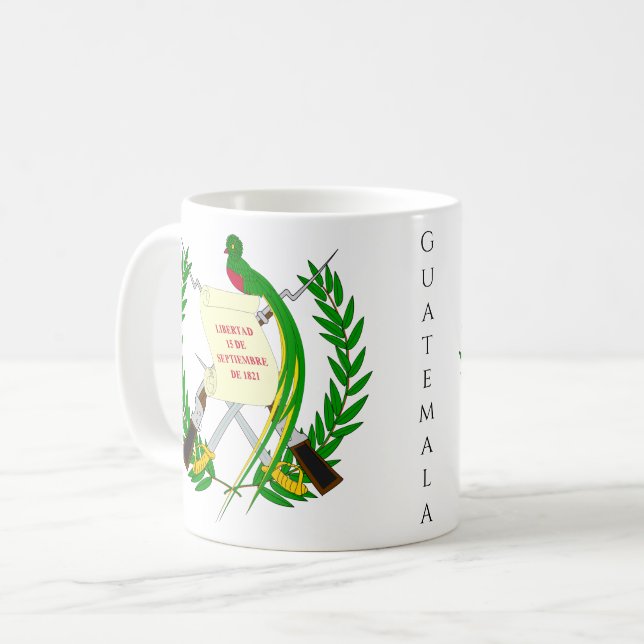 Mug emblème du guatemala (Devant gauche)