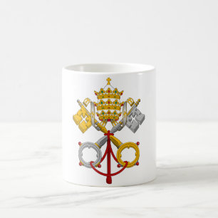 Mug Emblème du pape officiel Symbol Coat de papauté
