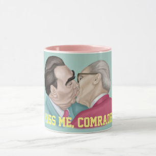Mug Embrasse-moi camarade - Honecker embrassant Brejne