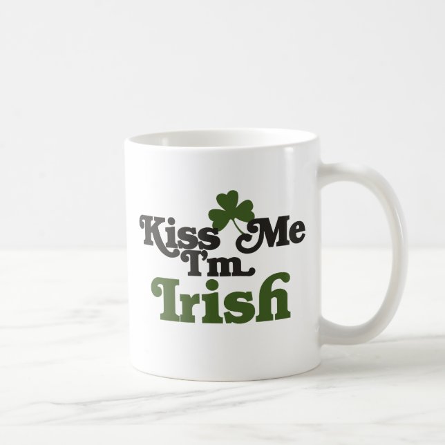 Mug Embrasse-moi Im Irish (Droite)